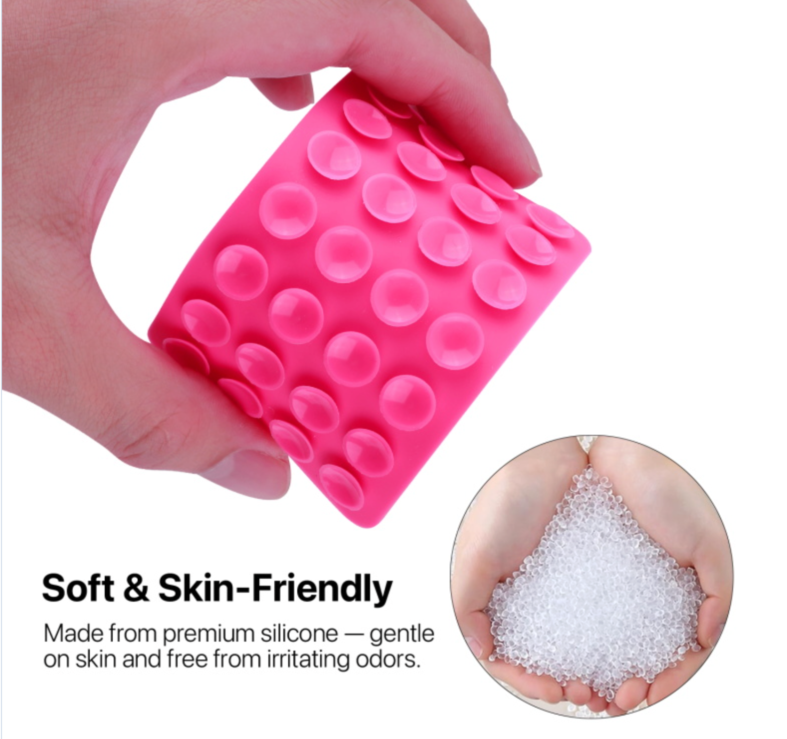 MyBat Clingy Suction Phone Mount - Hot Pink