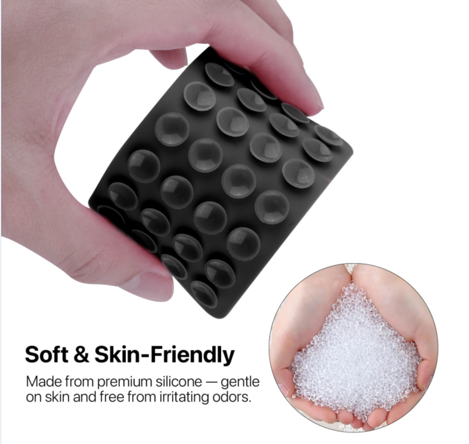 MyBat Clingy Suction Phone Mount - Black