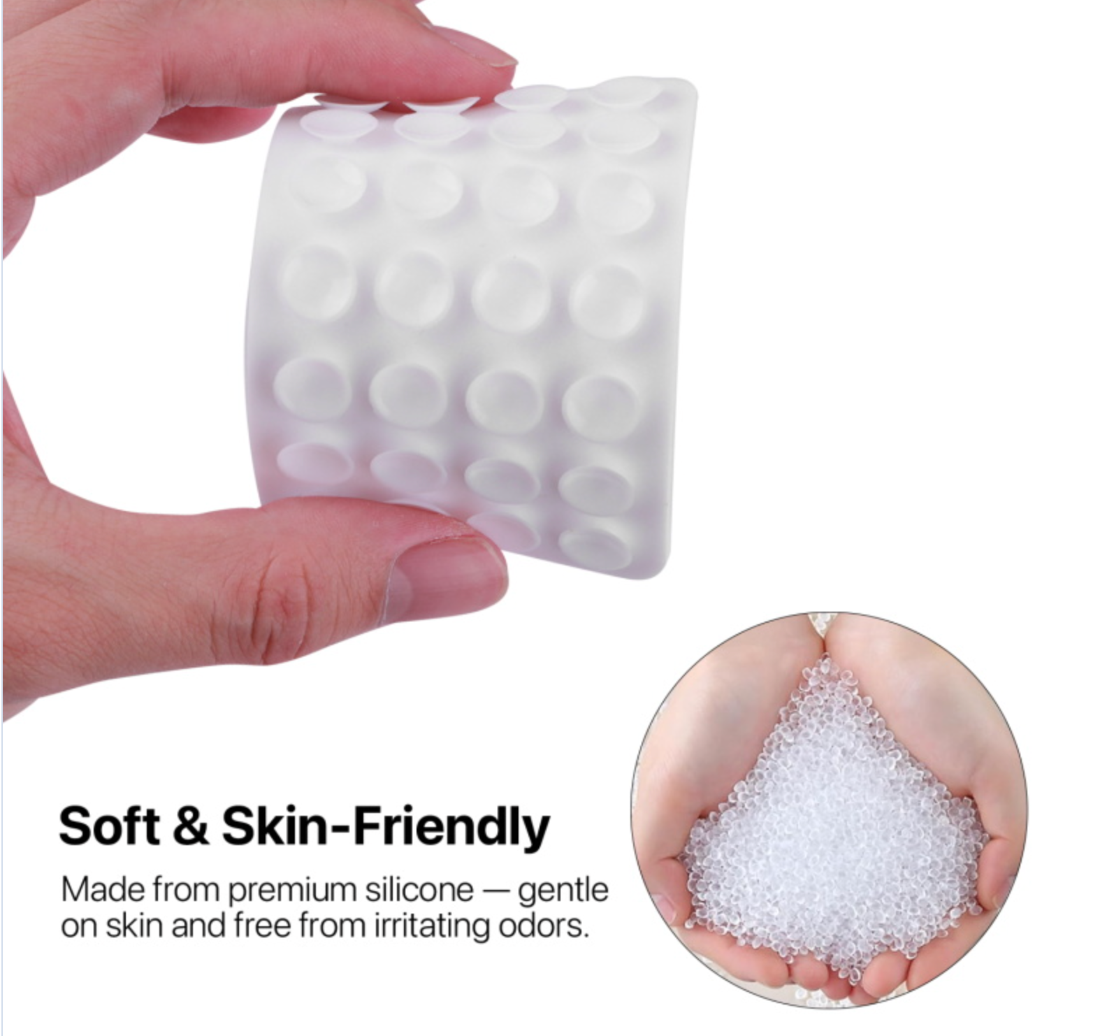 MyBat Clingy Suction Phone Mount - White