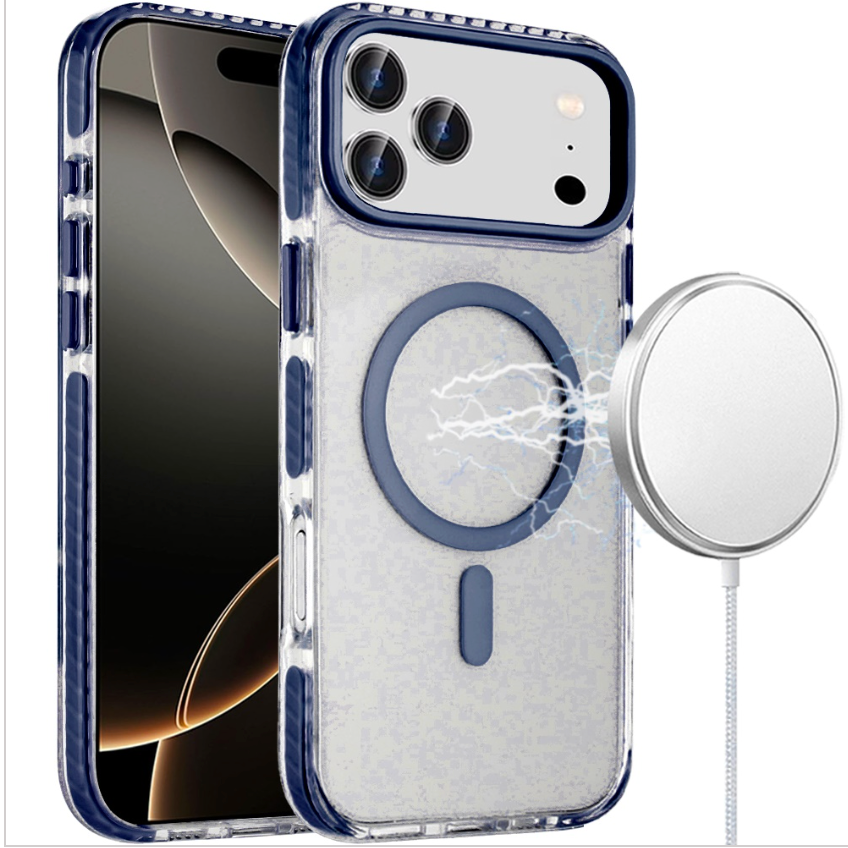 Transparent Matching Color Magnetic Ring Hybrid - Blue