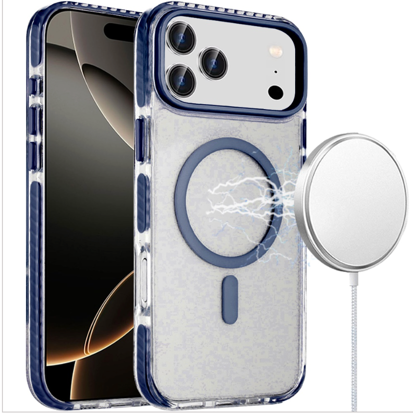 Transparent Matching Color Magnetic Ring Hybrid - Blue