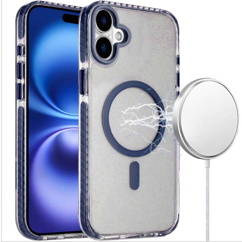 Transparent Matching Color Magnetic Ring Hybrid - Blue