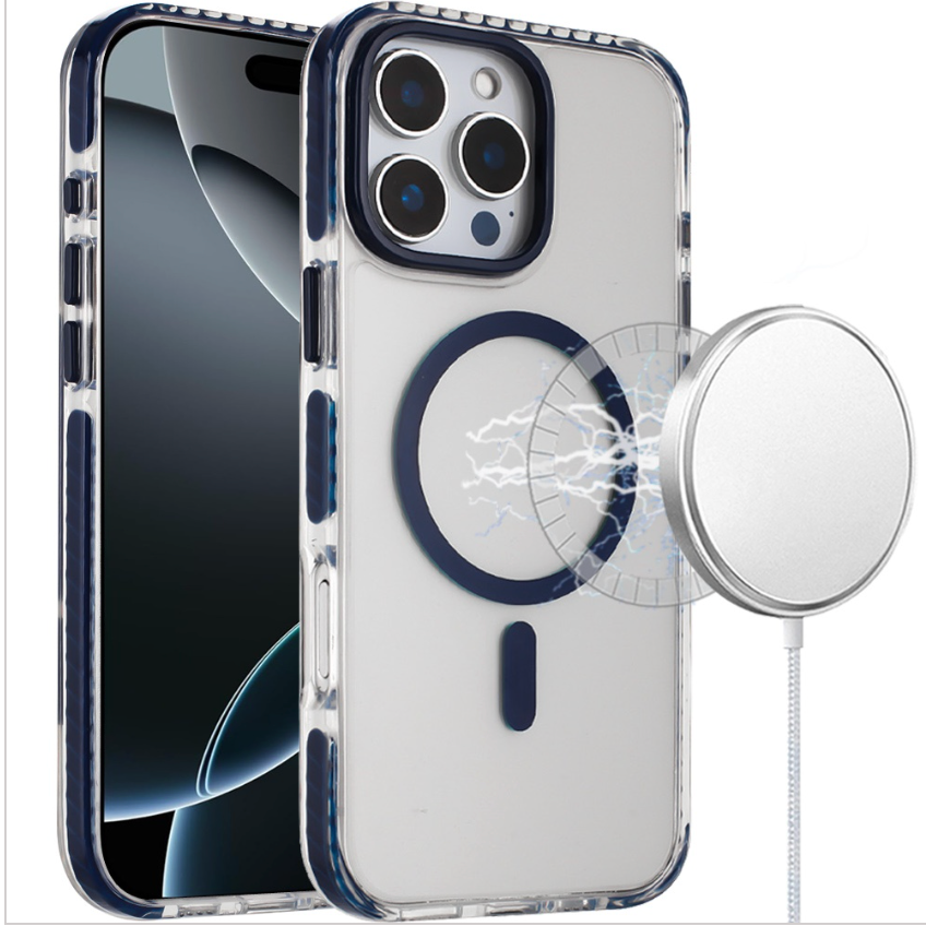 Transparent Matching Color Magnetic Ring Hybrid - Blue