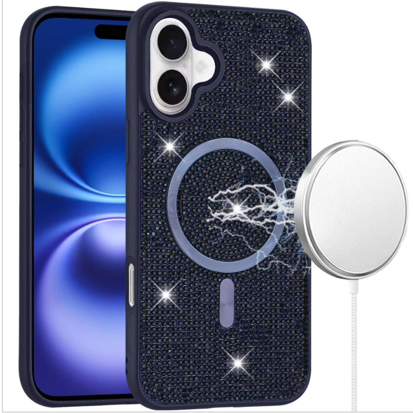 Diamond Magnetic Circle with CD Pattern Hybrid - Blue