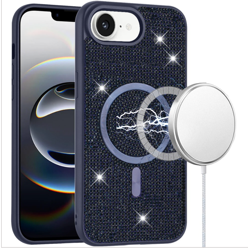 Diamond Magnetic Circle with CD Pattern Hybrid - Blue