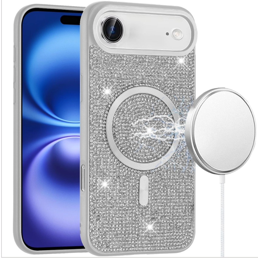 Diamond Magnetic Circle with CD Pattern Hybrid - White