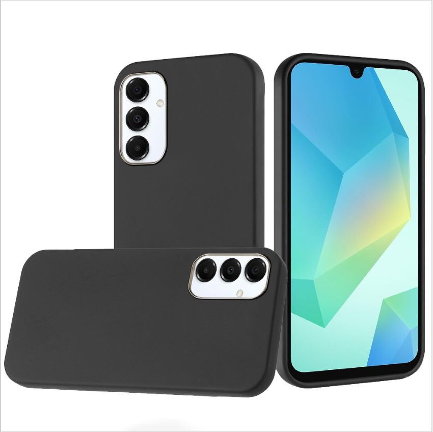 Classy Slick Chromed Around Hybrid Case Cover - Black